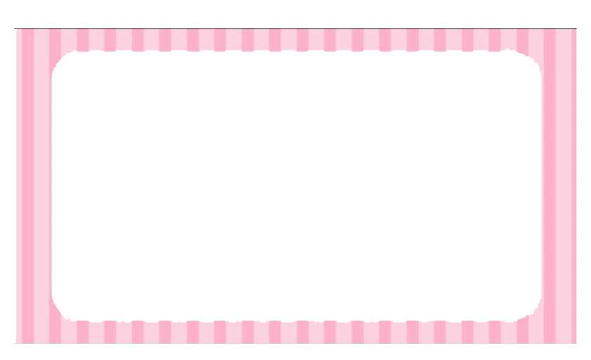 Pink Frame Square Transparent PNG Image