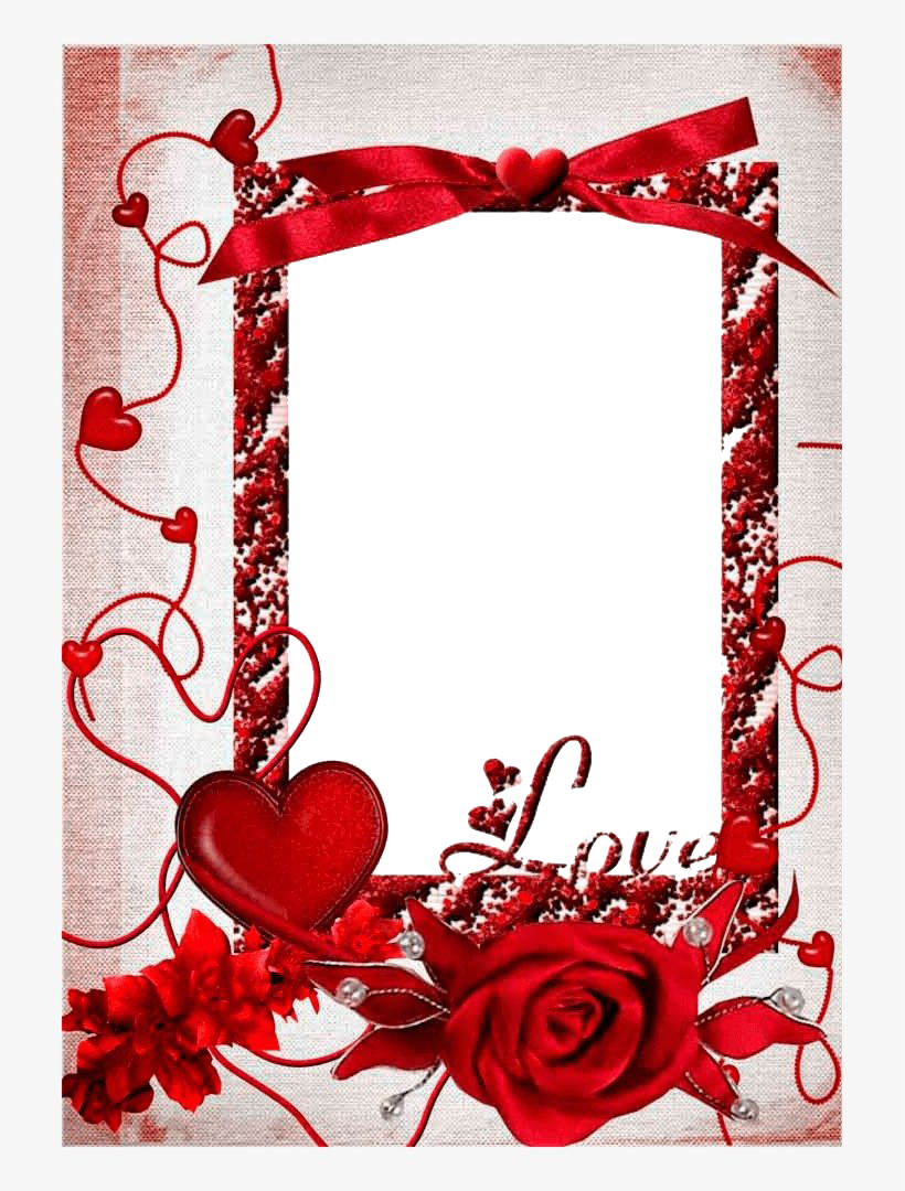 Frame Vector Love Transparent PNG Image