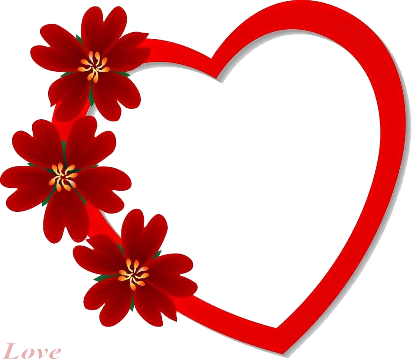Heart Frame Transparent PNG Image