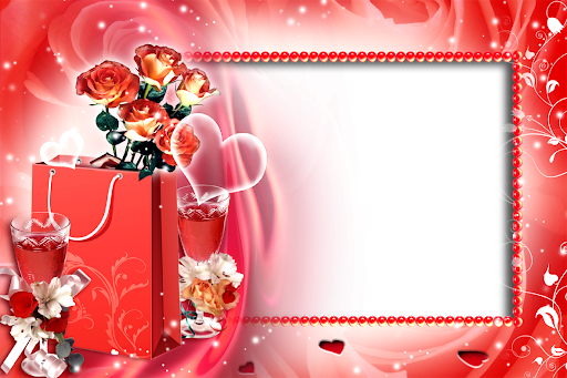 Frame Romantic Transparent PNG Image
