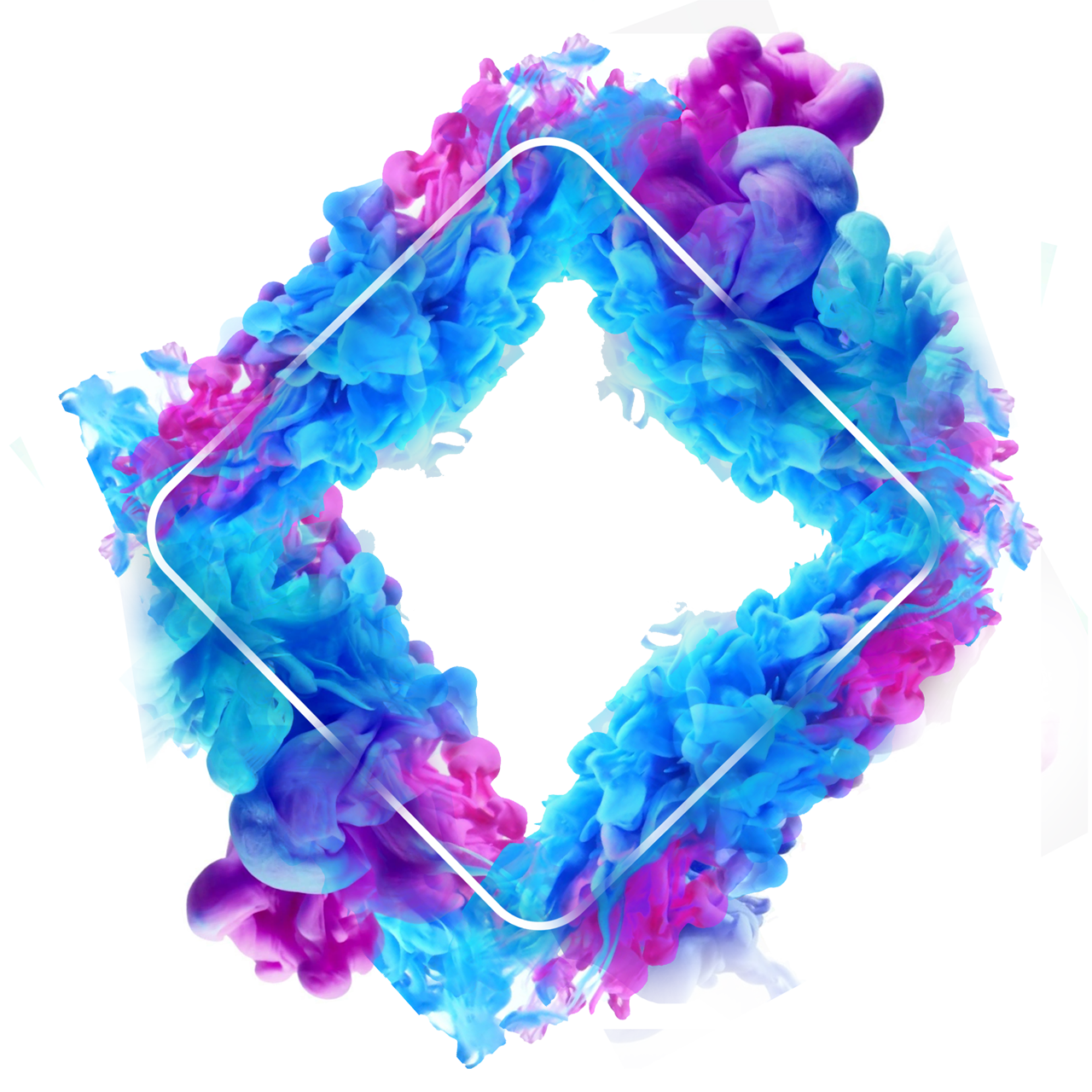 Abstract Frame Transparent PNG Image