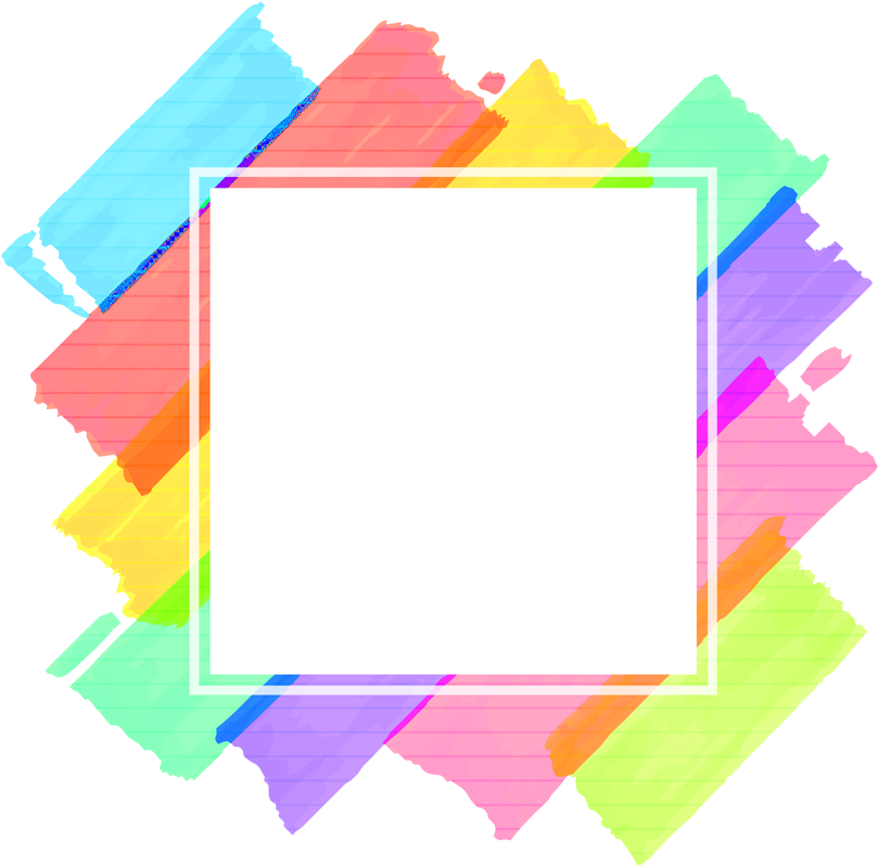 Abstract Frame Transparent PNG Image