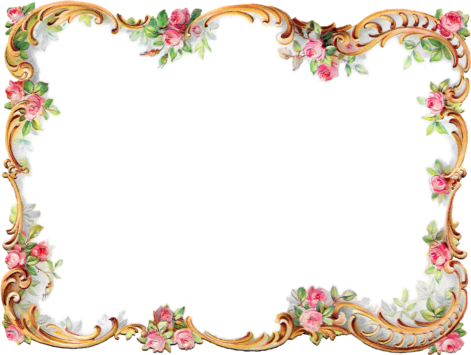 Antique Border Transparent PNG Image