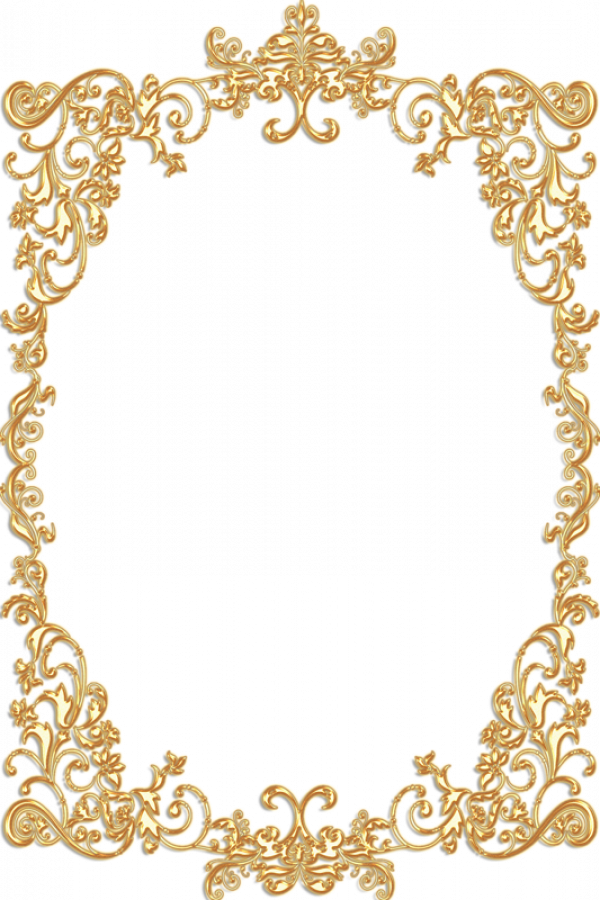 Antique Border File Transparent PNG Image