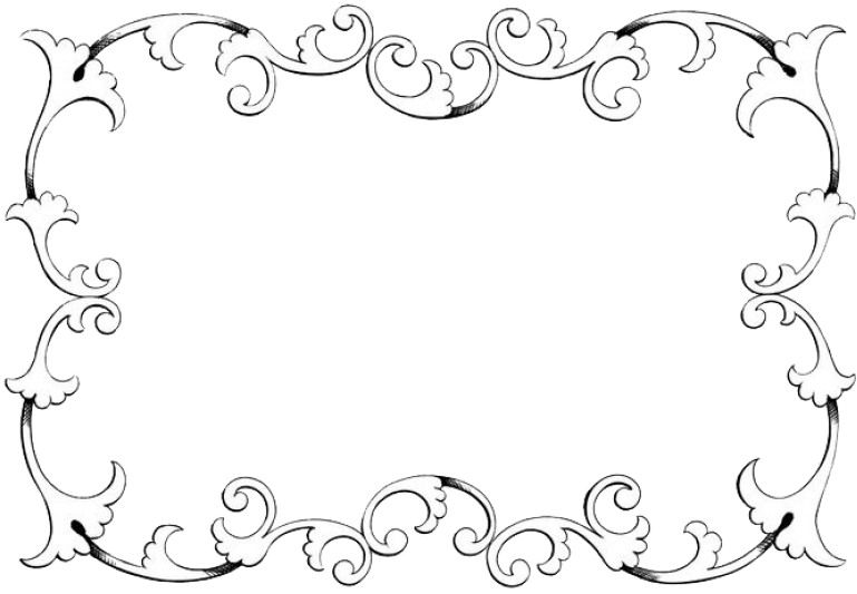 Antique Border Transparent PNG Image