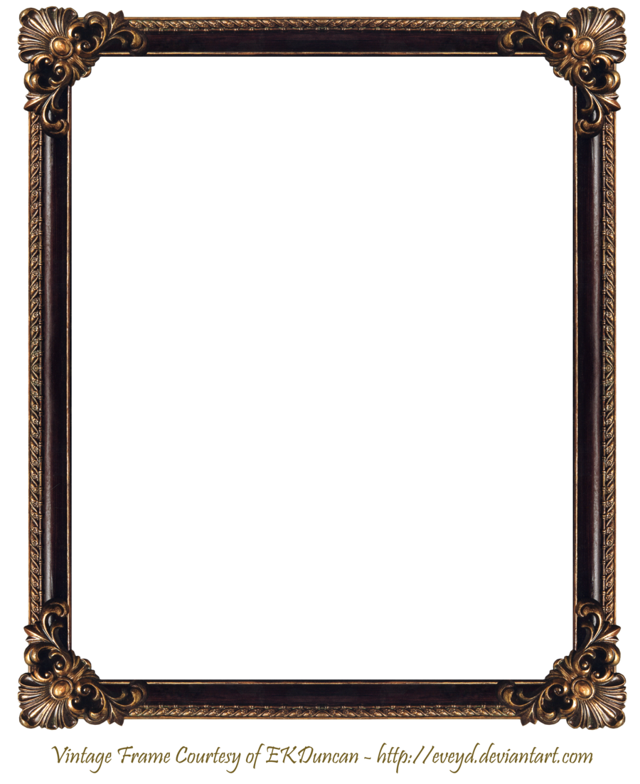 Antique Border Transparent PNG Image