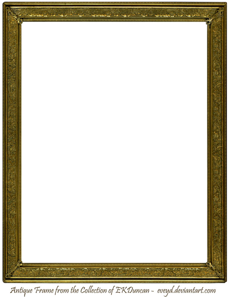 Antique Frame Transparent PNG Image