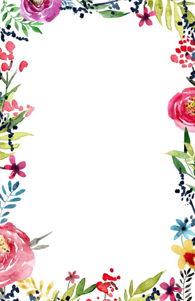 Frame Flower Transparent PNG Image