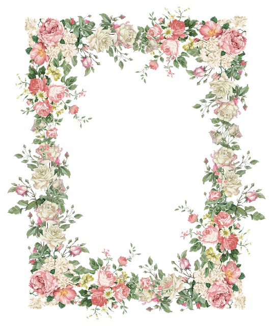 Frame Flower Romantic Transparent PNG Image