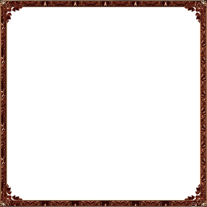 Brown Frame Transparent PNG Image