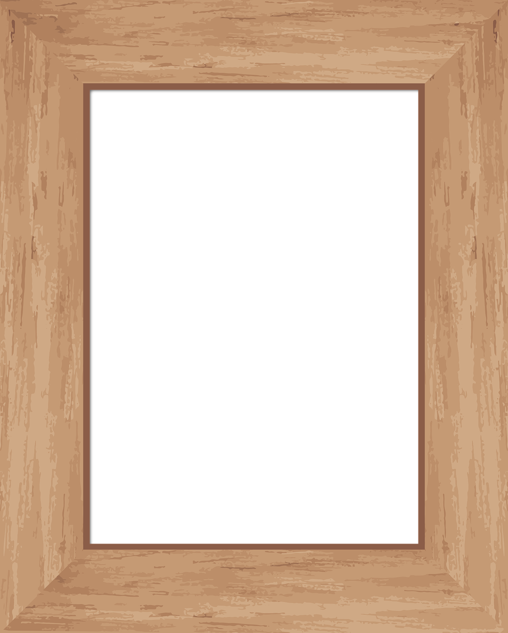 Brown Frame File Transparent PNG Image