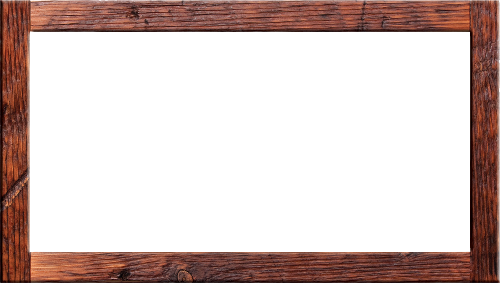 Brown Frame Empty File Transparent PNG Image