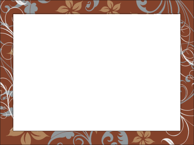 Brown Frame Vector Transparent PNG Image