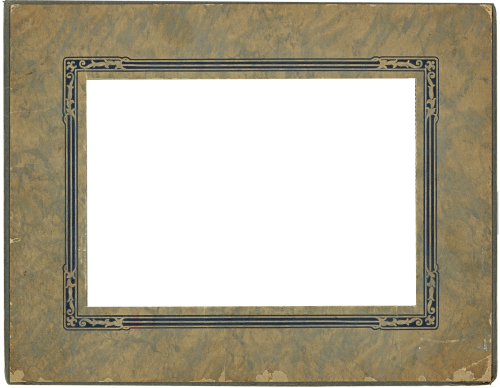 Vintage Frame Brown Transparent PNG Image