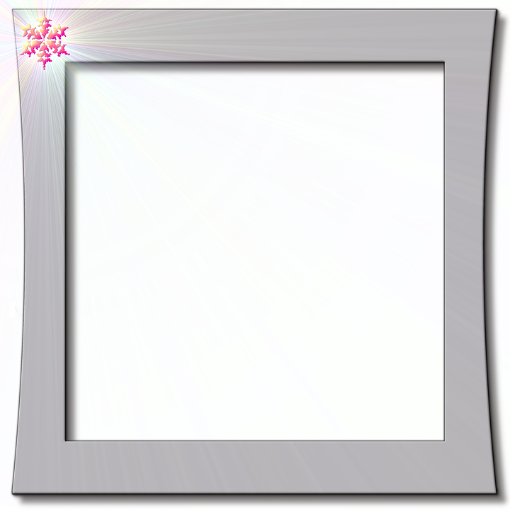 Gray Frame Ancient Transparent PNG Image