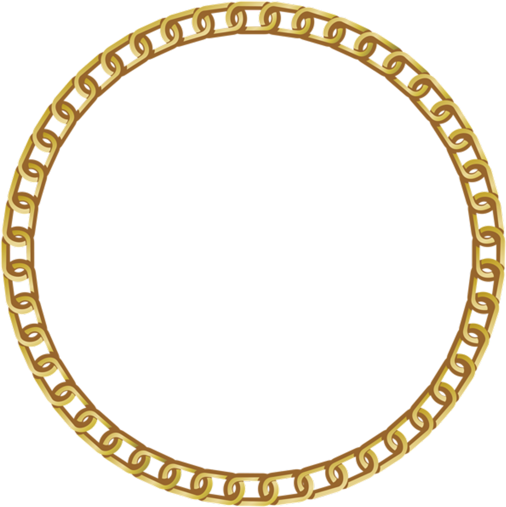 Frame Gold Transparent PNG Image
