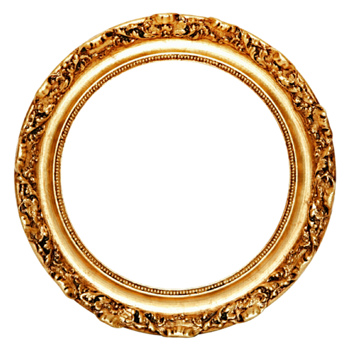 Frame Gold Transparent PNG Image