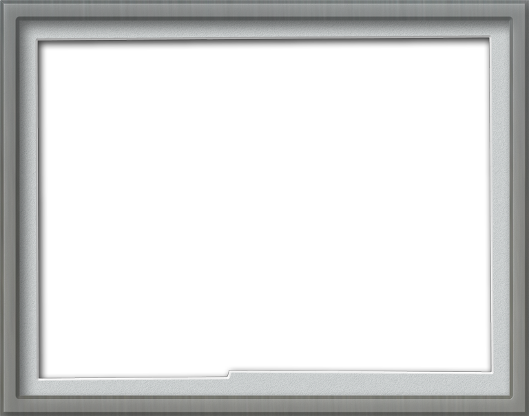 Gray Frame Rectangle Transparent PNG Image