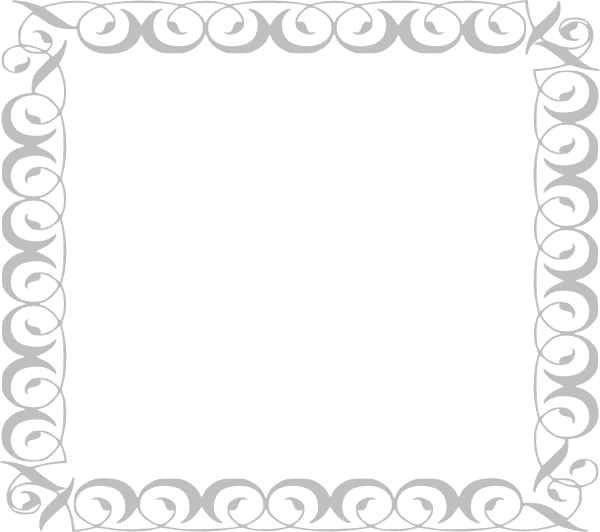 Gray Frame Rectangle Transparent PNG Image