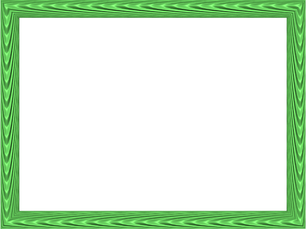 Frame Green Rectangle Transparent PNG Image