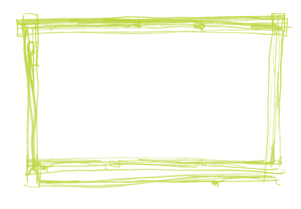 Frame Green Rectangle Transparent PNG Image