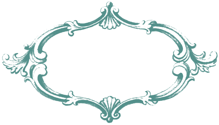 Frame Teal Rectangle Transparent PNG Image