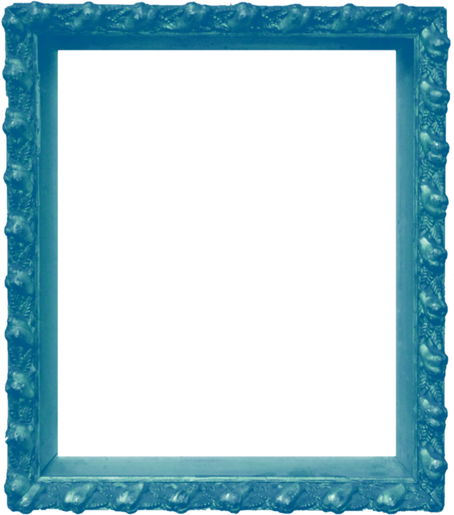 Frame Square Teal Transparent PNG Image