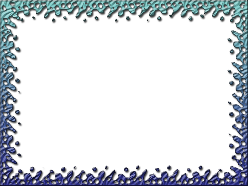 Frame Square Teal Transparent PNG Image