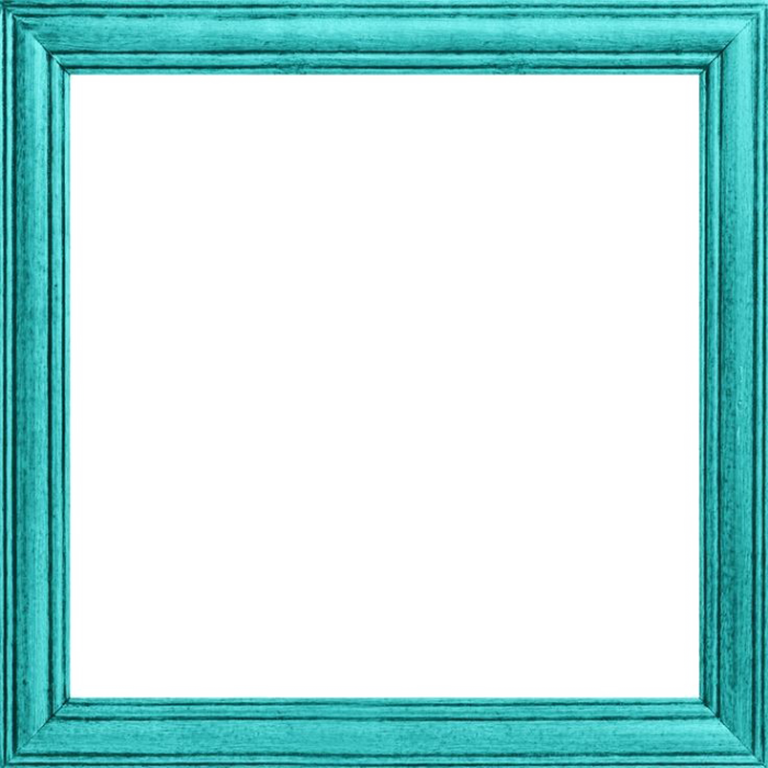 Frame Teal Transparent PNG Image