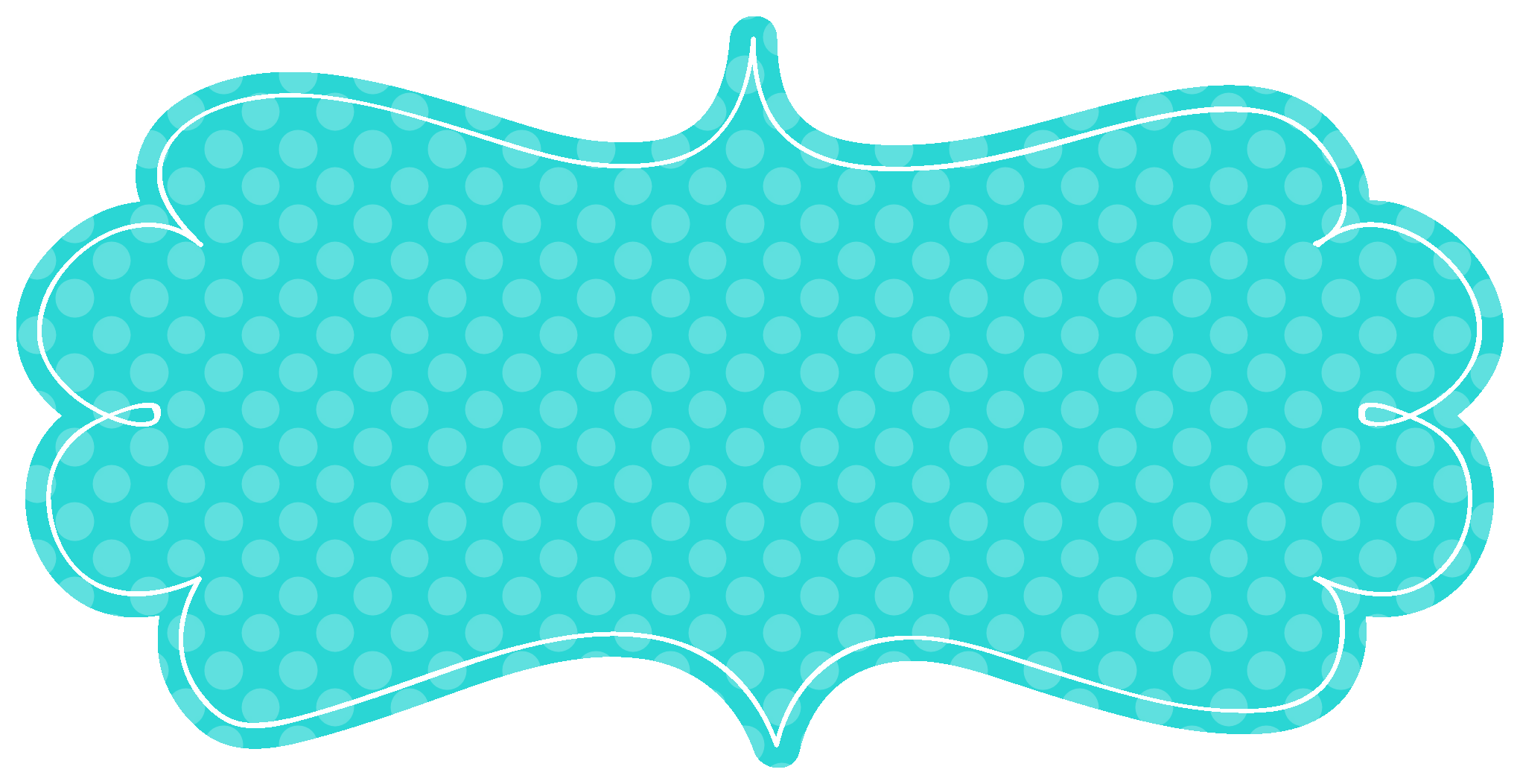 Frame Teal Transparent PNG Image