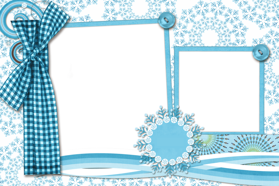 Frame Teal Transparent PNG Image