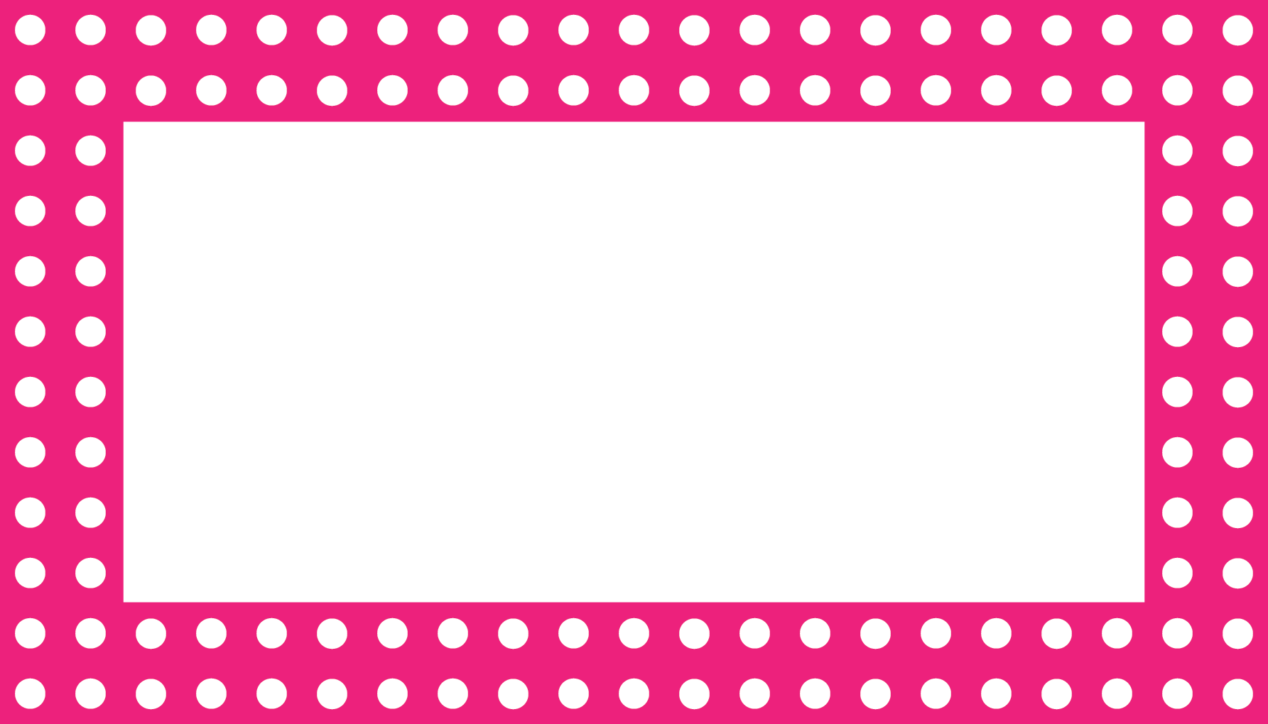 Border Frame Fuchsia Transparent PNG Image