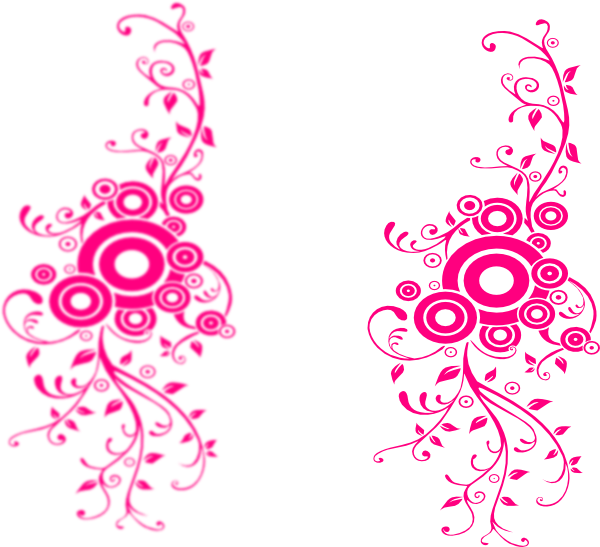 Border Fuchsia Transparent PNG Image
