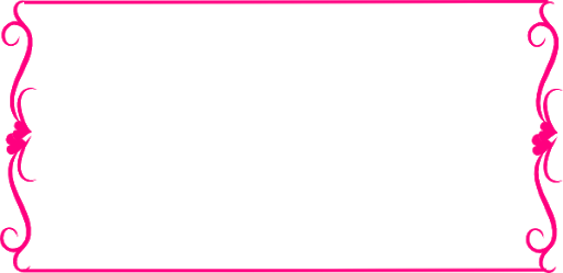 Border Fuchsia Transparent PNG Image