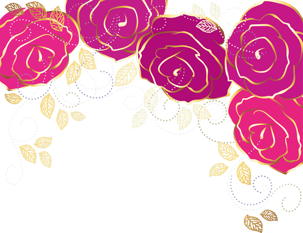 Border Fuchsia Transparent PNG Image