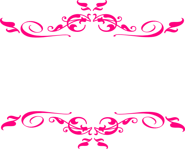 Border Fuchsia Transparent PNG Image