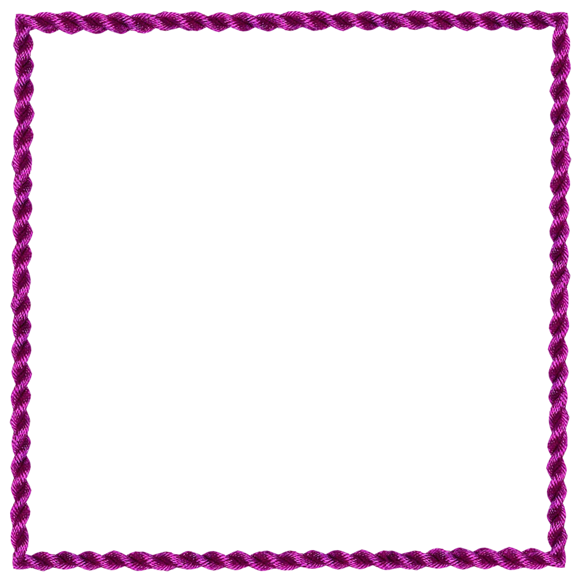 Border Fuchsia Transparent PNG Image