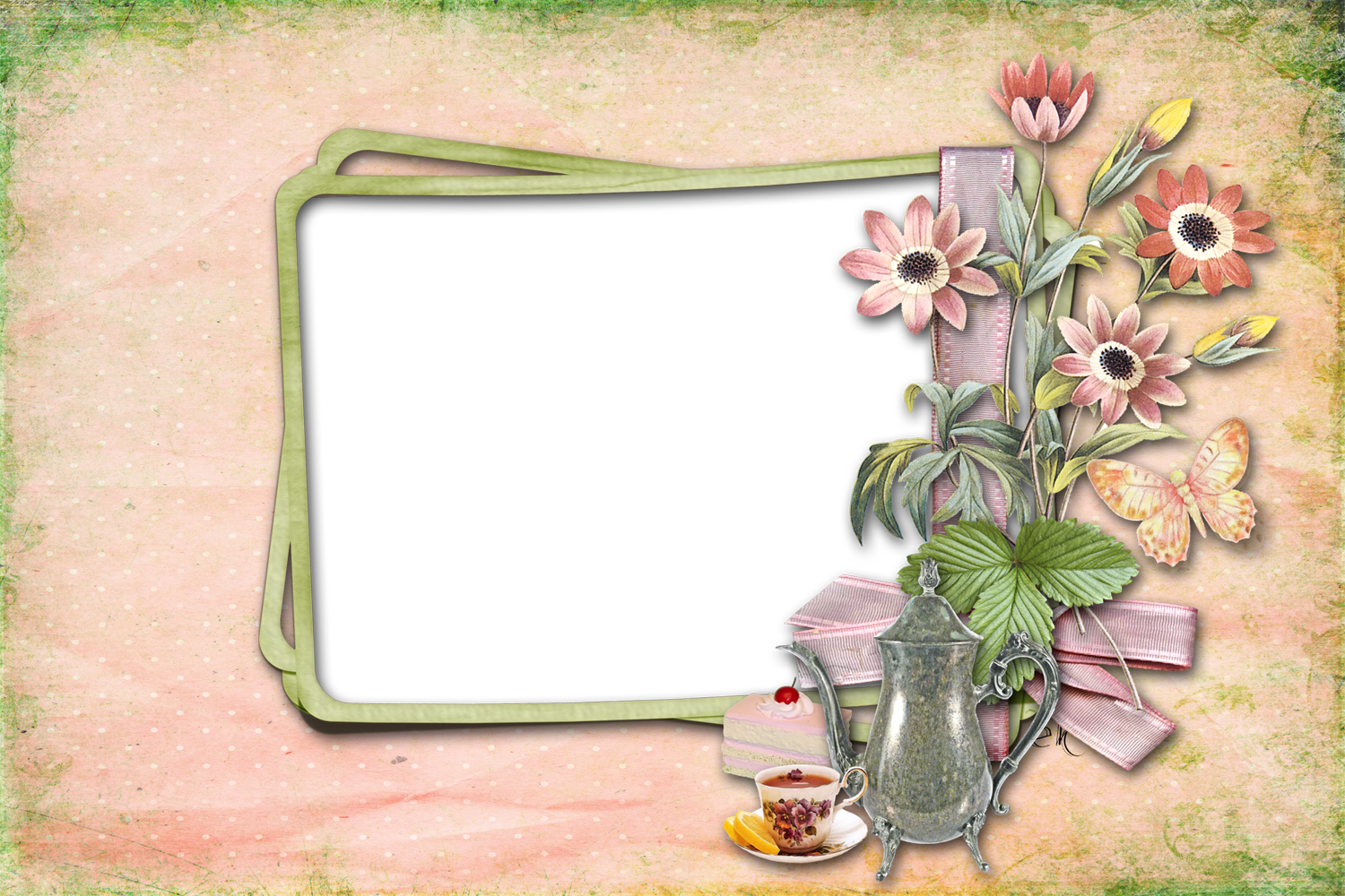 Funeral Frame Transparent PNG Image