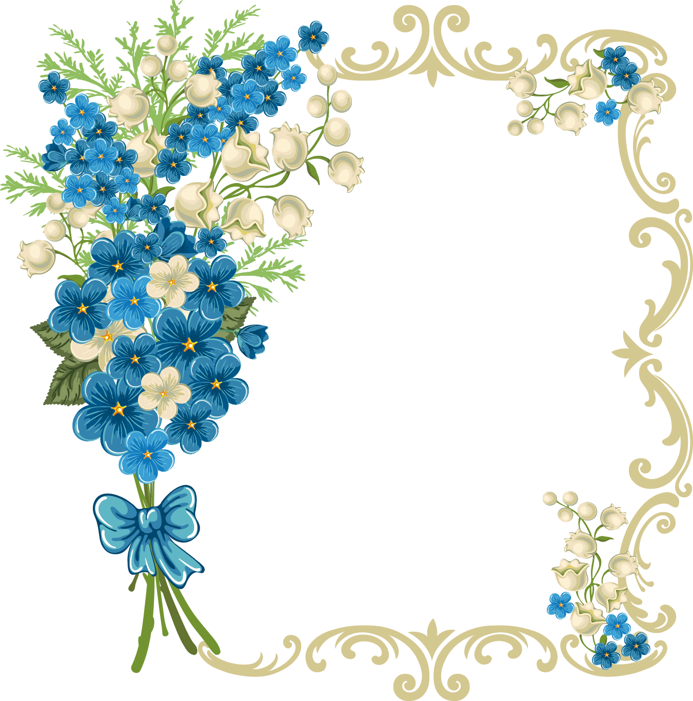 Funeral Frame Transparent PNG Image