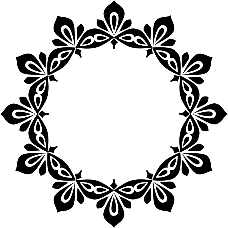 Funeral Vector Frame Transparent PNG Image