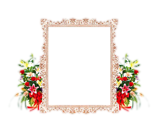 Funeral Vector Frame Transparent PNG Image