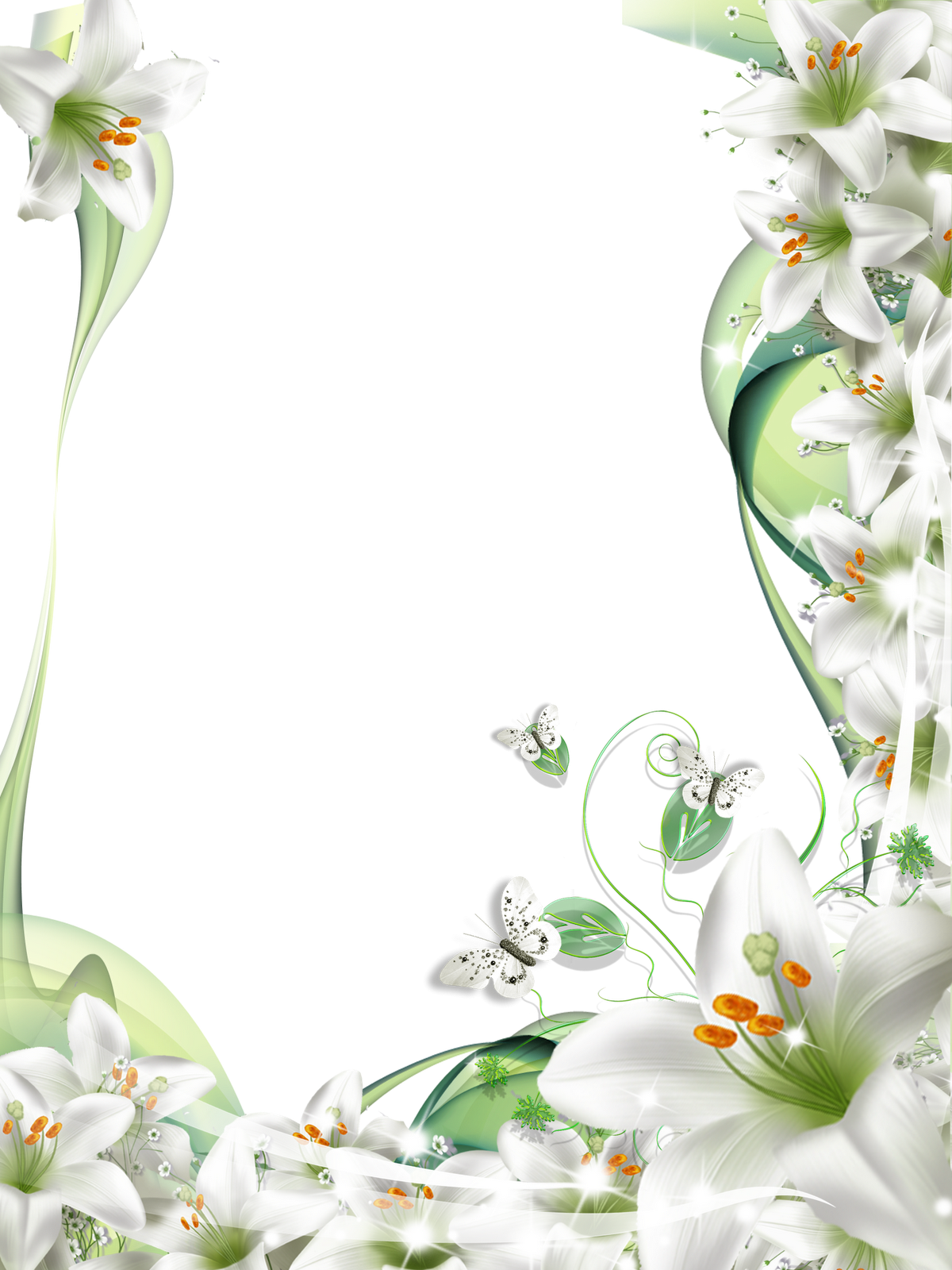 Funeral Vector Frame Transparent PNG Image