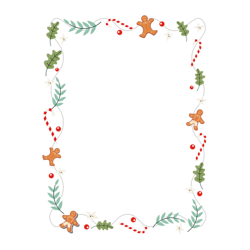 Frame Vector Garland Transparent PNG Image