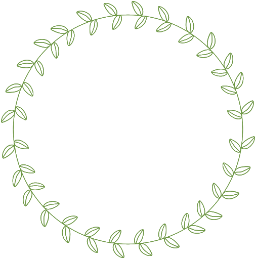 Round Garland Wedding Transparent PNG Image