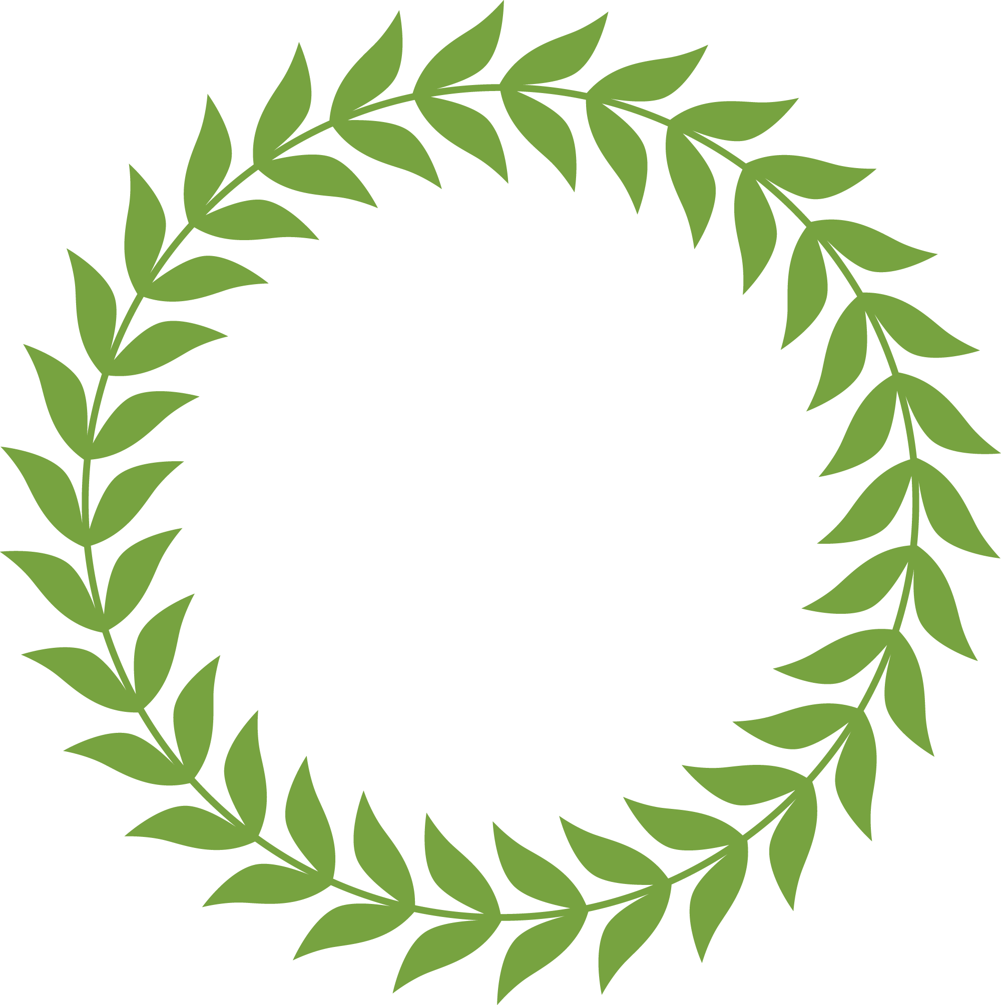 Round Garland Transparent PNG Image