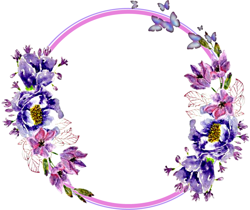 Round Garland Transparent PNG Image