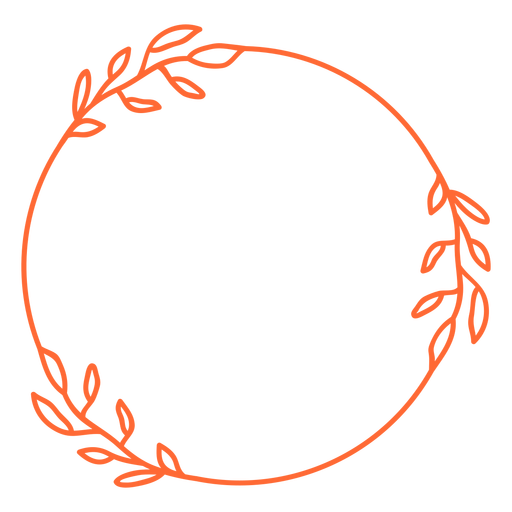 Round Garland Transparent PNG Image