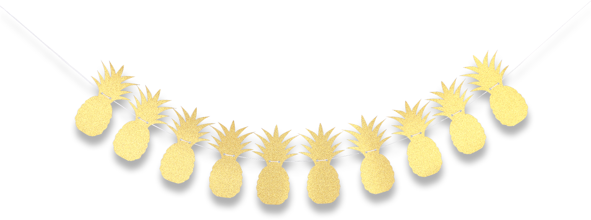 Garland Gold Transparent PNG Image