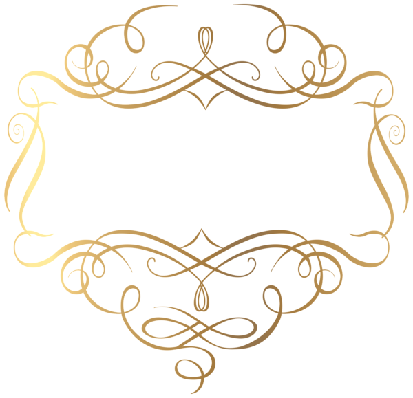 Garland Gold Transparent PNG Image