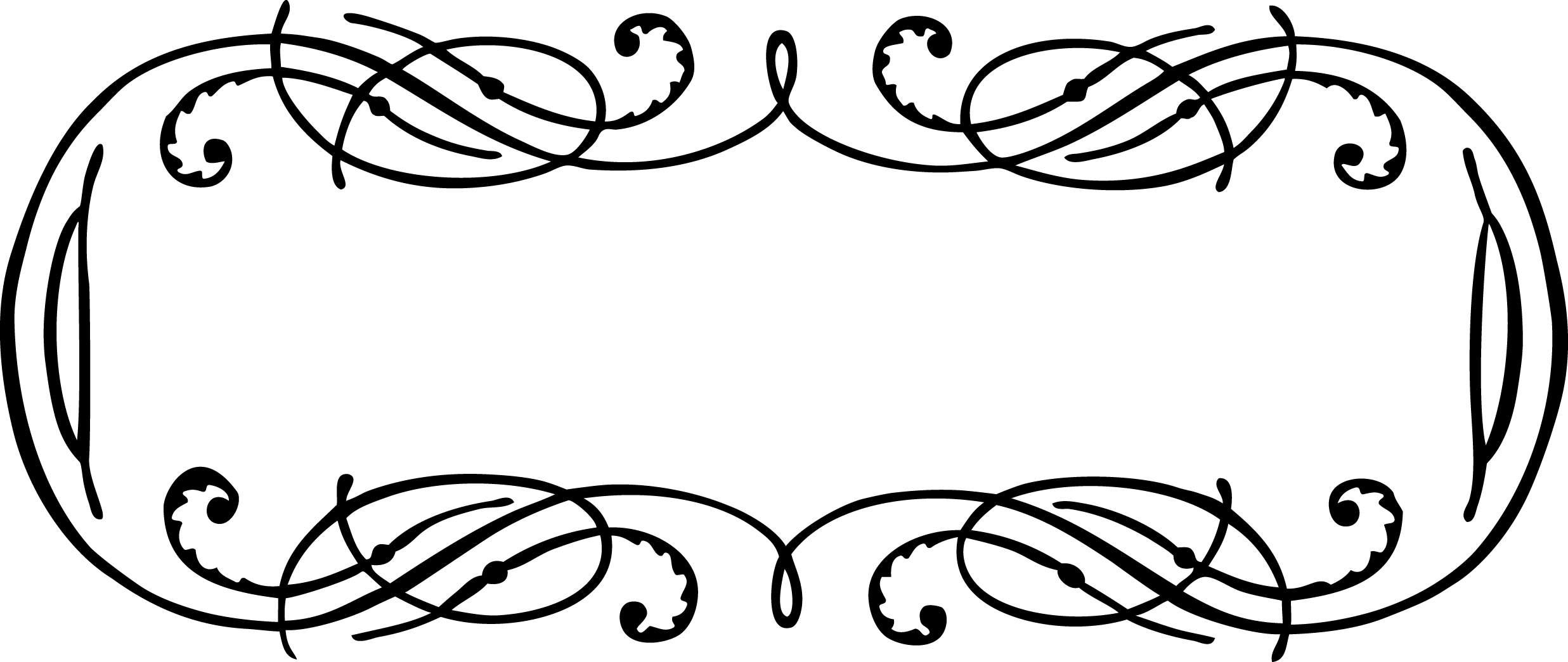 Vintage Border Frame Transparent PNG Image